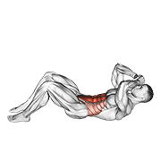 3 4 Sit Up demonstration animation