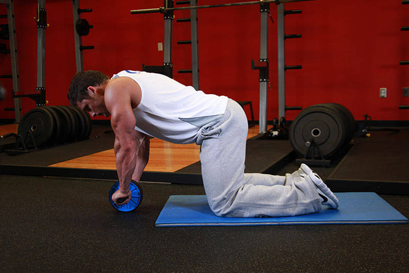 Ab Wheel Rollout — position 1