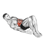 Alternate Heel Touchers demonstration animation