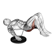 Band Hip Lift demonstration animation