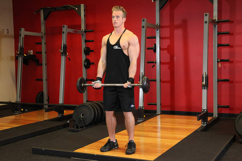 Ez Bar Curl — position 1