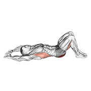 Pelvic Tilt Into Bridge demonstration animation