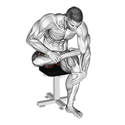 Piriformis Stretch demonstration animation