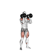 Push Press demonstration animation