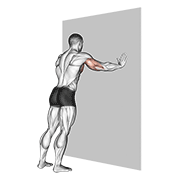 Push Up Wall V2 demonstration animation