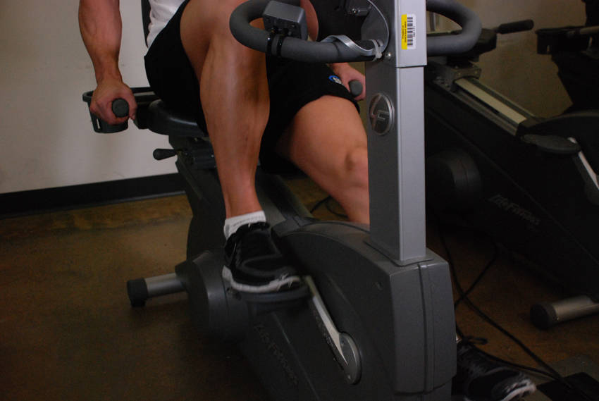 Recumbent Bike — position 2