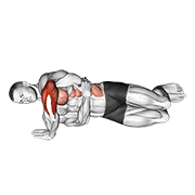 Side Push Up demonstration animation