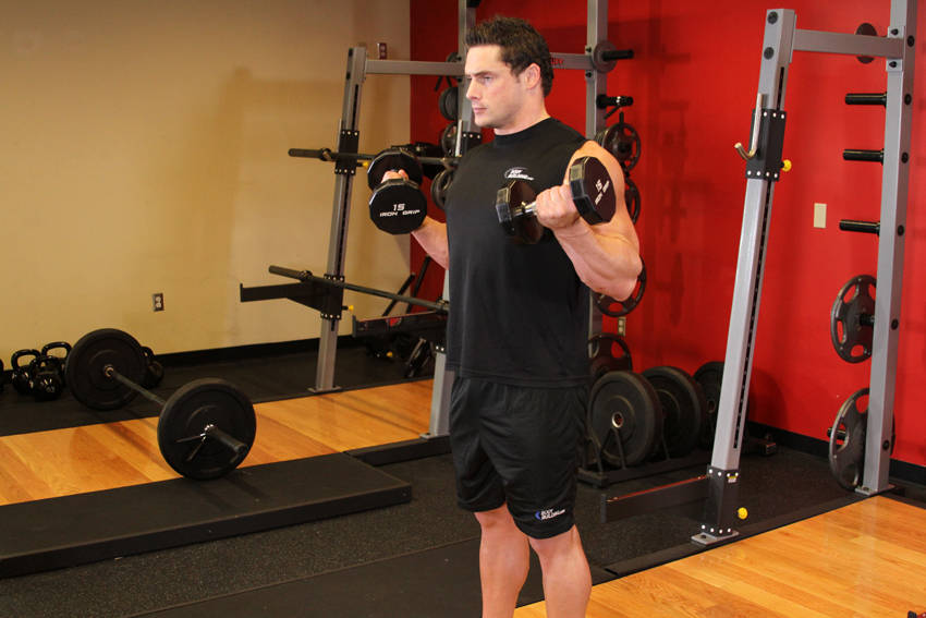 Supinating Curl — position 2
